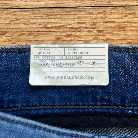 Jordan Craig Legacy Edition Jeans / Viper Blue / Skinny / Ripped / New / 40x32 - Picture 3 of 9